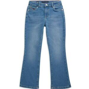 NWT. TOMMY HILFIGER Girl's Mid Rise Flared Leg Jeans